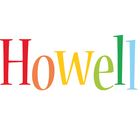 Howell birthday logo