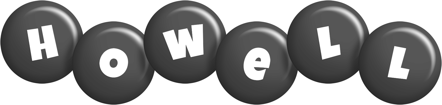 Howell candy-black logo