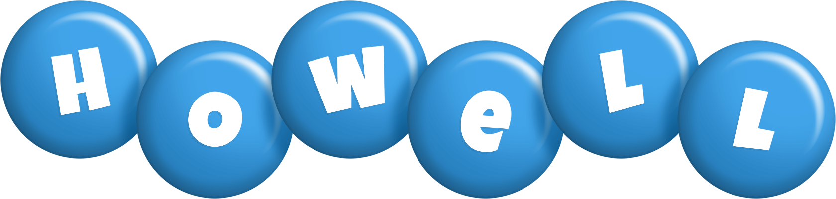 Howell candy-blue logo