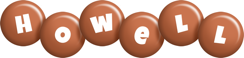 Howell candy-brown logo