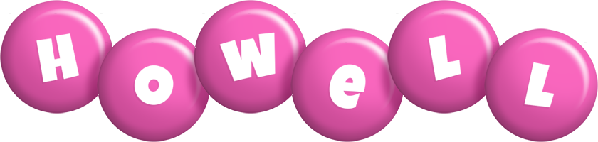 Howell candy-pink logo