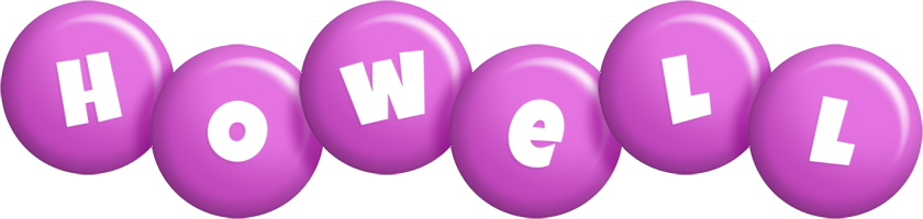 Howell candy-purple logo