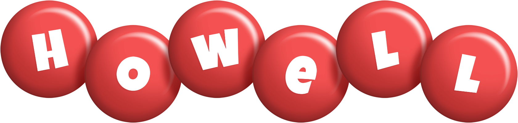 Howell candy-red logo