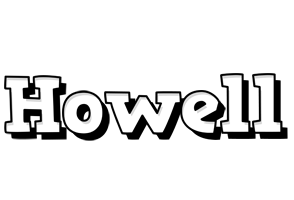 Howell snowing logo