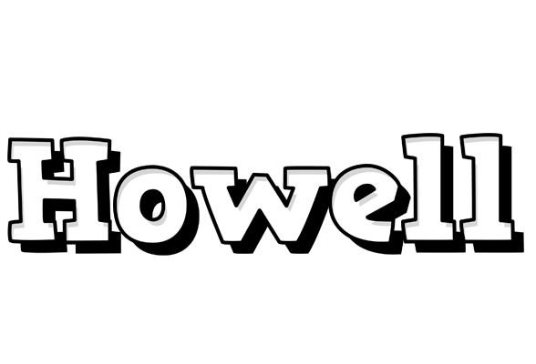 Howell snowing logo