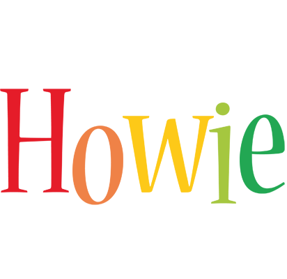 Howie birthday logo