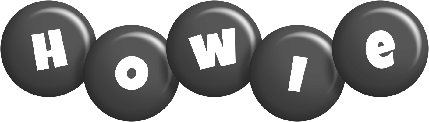 Howie candy-black logo