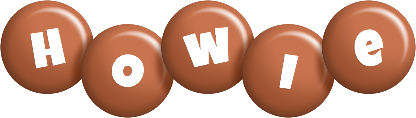 Howie candy-brown logo