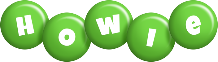 Howie candy-green logo