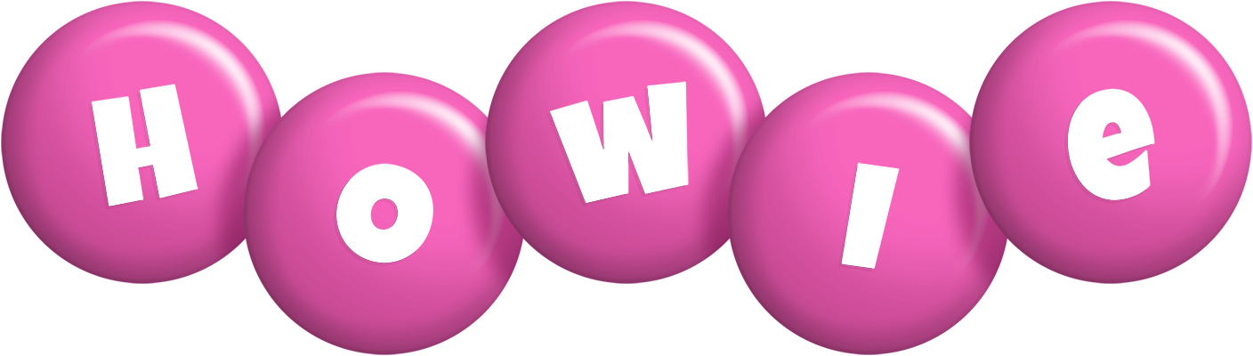 Howie candy-pink logo