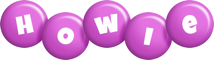 Howie candy-purple logo