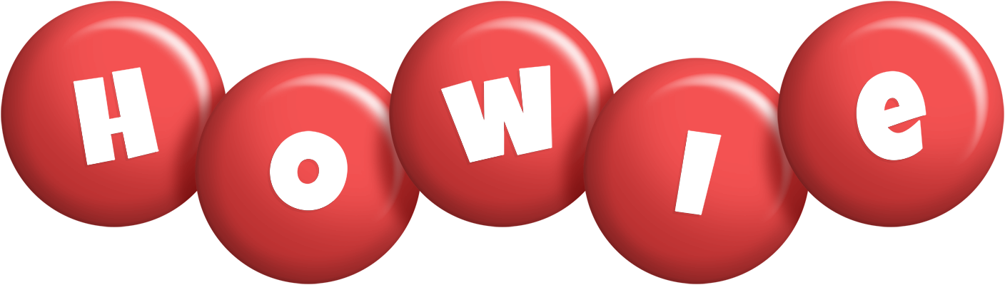 Howie candy-red logo