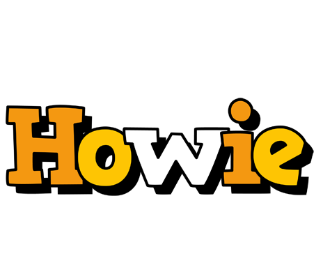 Howie cartoon logo
