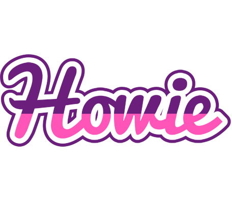 Howie cheerful logo
