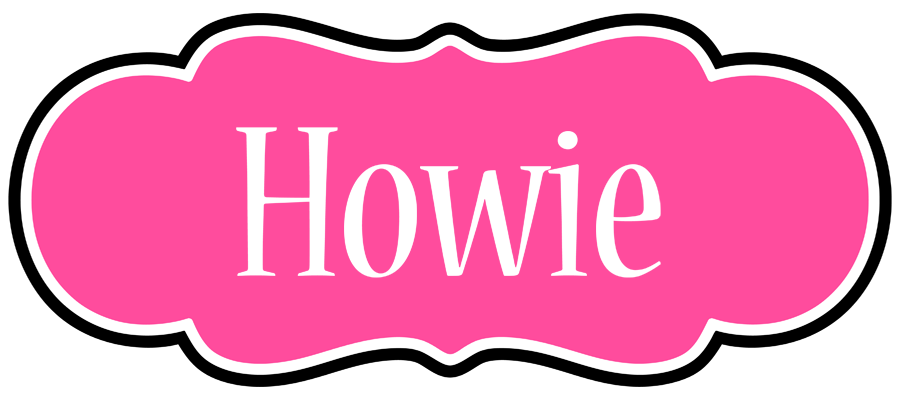 Howie invitation logo