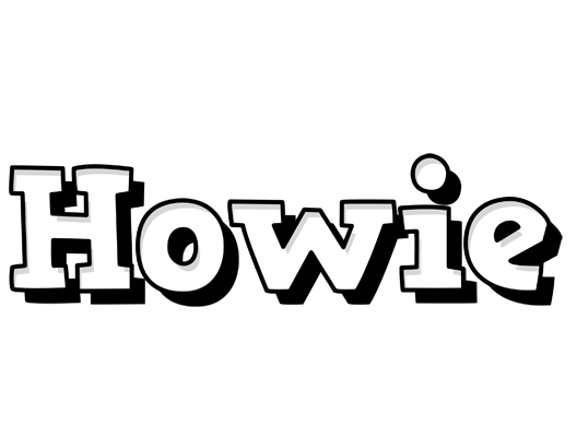 Howie snowing logo