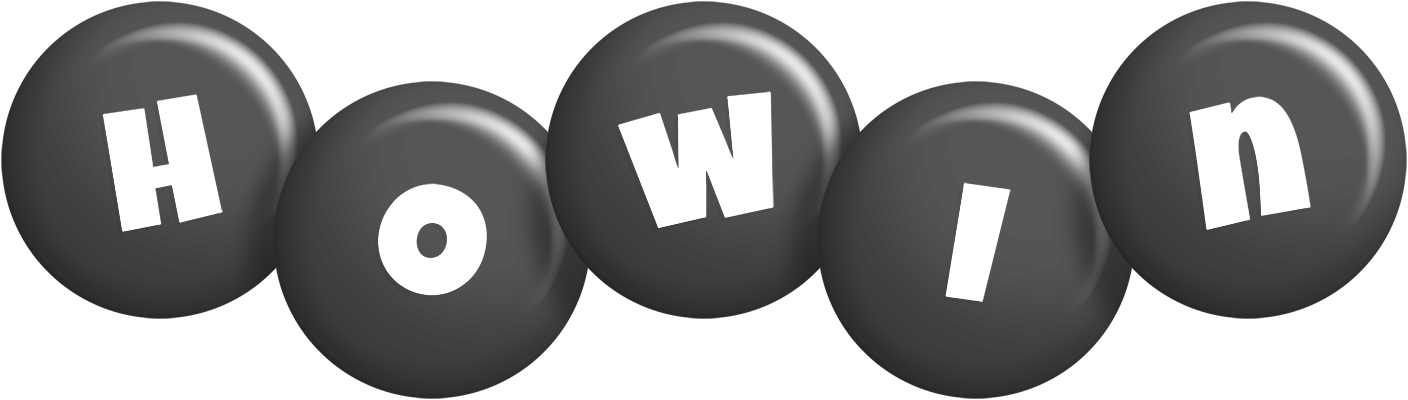 Howin candy-black logo
