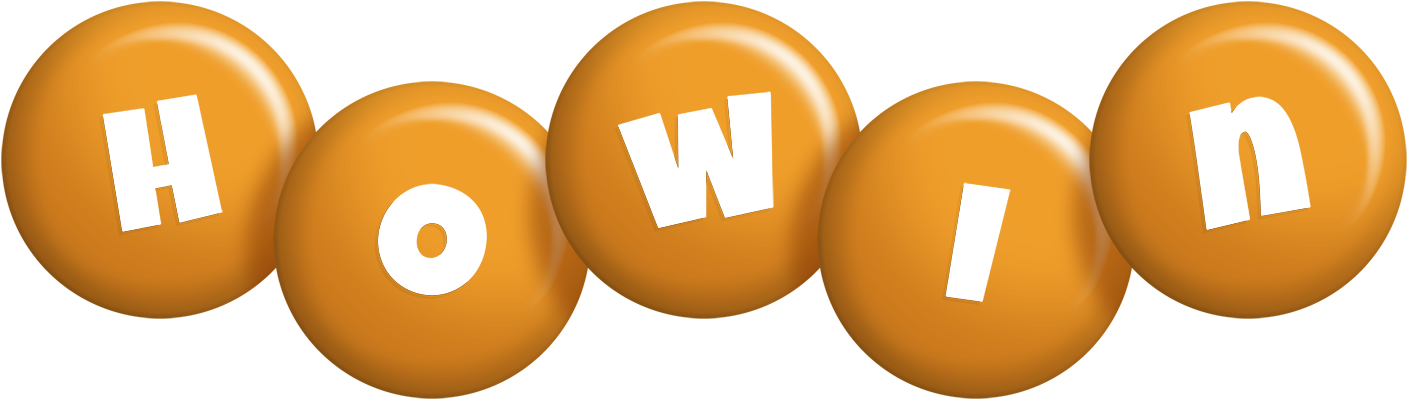 Howin candy-orange logo