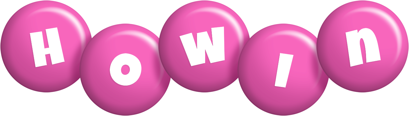 Howin candy-pink logo