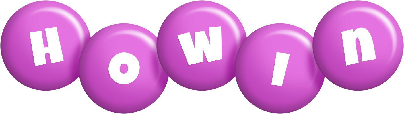 Howin candy-purple logo