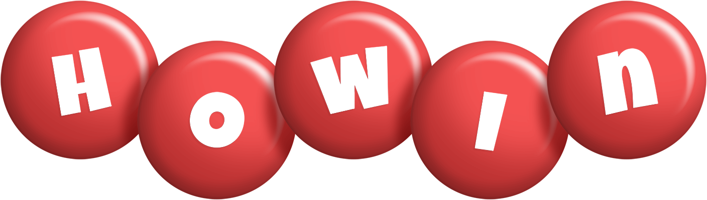 Howin candy-red logo