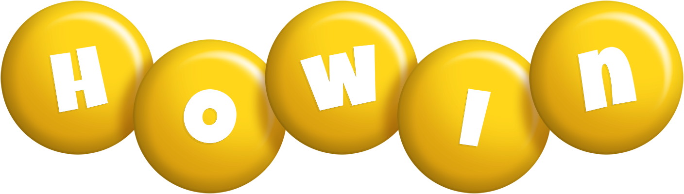 Howin candy-yellow logo
