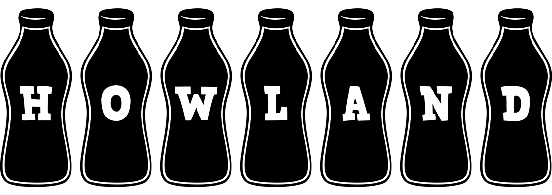Howland bottle logo