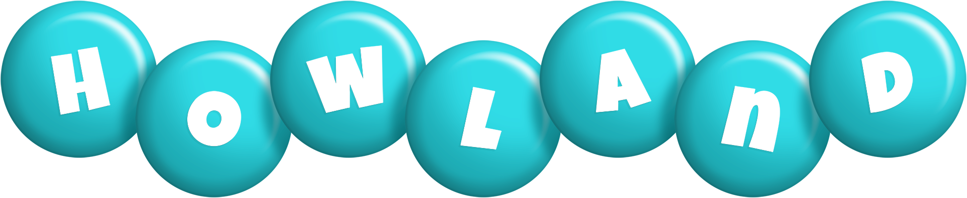 Howland candy-azur logo