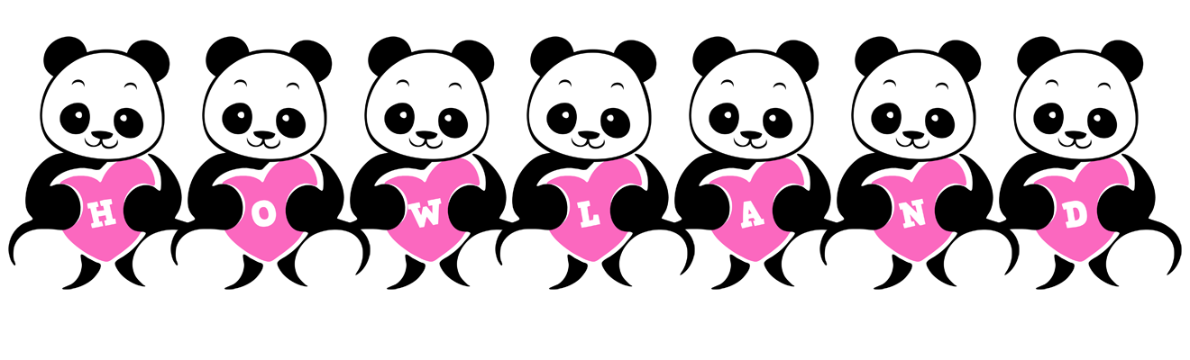 Howland love-panda logo