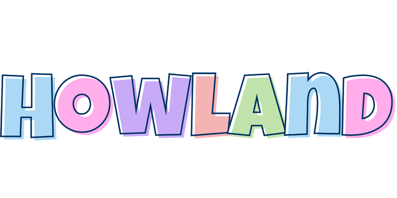 Howland pastel logo