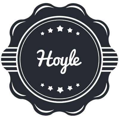 Hoyle badge logo