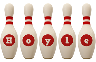 Hoyle bowling-pin logo