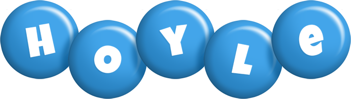 Hoyle candy-blue logo