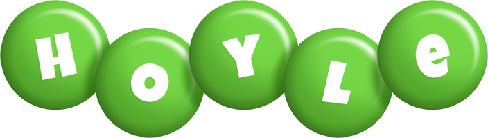 Hoyle candy-green logo