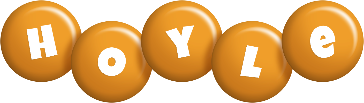 Hoyle candy-orange logo
