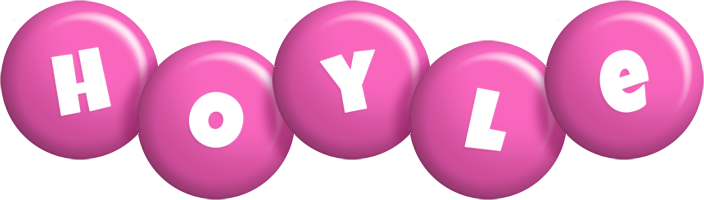 Hoyle candy-pink logo