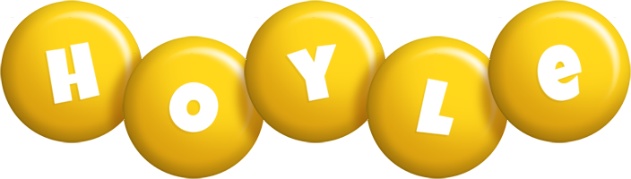 Hoyle candy-yellow logo