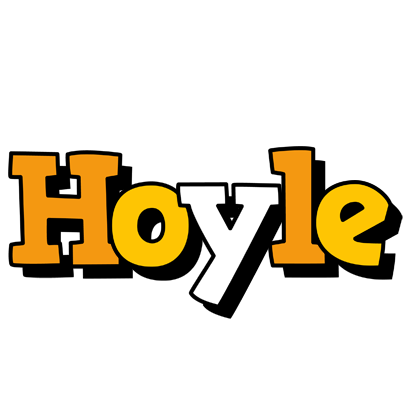 Hoyle cartoon logo