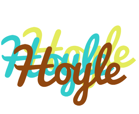 Hoyle cupcake logo