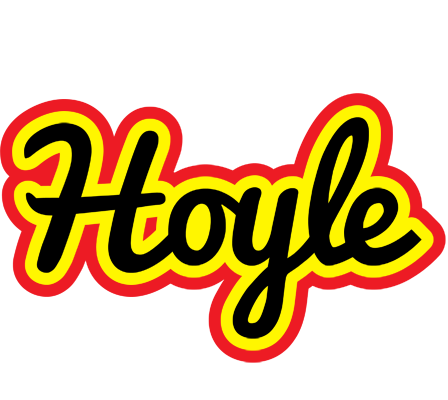 Hoyle flaming logo
