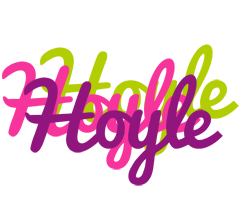 Hoyle flowers logo