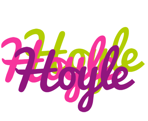Hoyle flowers logo