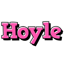 Hoyle girlish logo