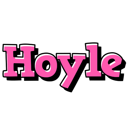 Hoyle girlish logo