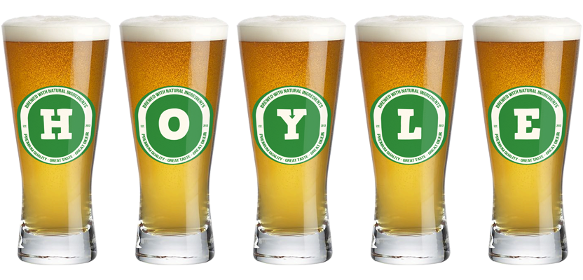 Hoyle lager logo