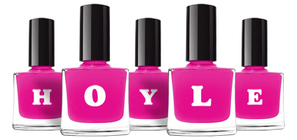 Hoyle nails logo