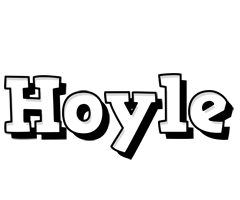 Hoyle snowing logo