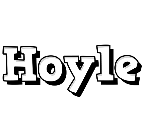 Hoyle snowing logo
