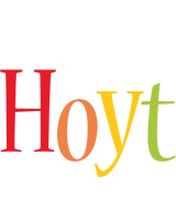 Hoyt birthday logo