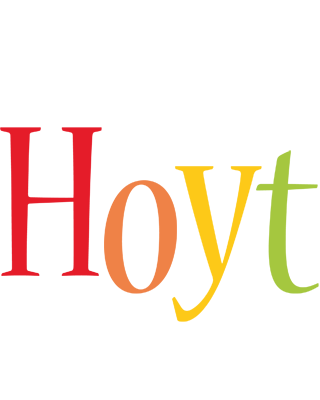 Hoyt birthday logo
